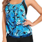 🏖️2026 Hot Sale 49% OFF🩱Sexy Leopard Cross Back Two-Piece Tankini Swimsuit