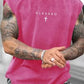 Vintage Wash Loose Fit Gym Muscle Tee