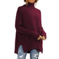 Women's High Neck Oversized Sweater