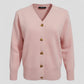 🌸Women’s V-Neck Knit Cardigan with Heart-Shaped Buttons for Cosy Winter Layering