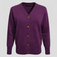🌸Women’s V-Neck Knit Cardigan with Heart-Shaped Buttons for Cosy Winter Layering