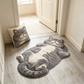 Cat Design Floor Mat
