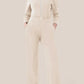 Women Wide Leg Technical Fleece Jumpsuit