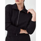 Women Wide Leg Technical Fleece Jumpsuit