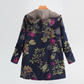 Cosy Floral Hooded Jacket with Relaxed Fit