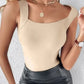 ⏳LAST DAY: ONLY £8.99!!⚡60K+ SOLD!💐Women's U Neck Thermal Tank Tops with Built-In Bra