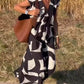 🌷Last Day Promotion 49% OFF - 👗V-Neck Floral A-line Maxi Print Dress