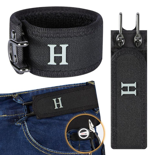 🔥Tactical Metal Hook Elastic Belt (Unisex) - Patented No - Buckle Invisible Design | Soft Adjustable Side