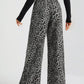 Full Size Leopard Print Wide Leg Pants Plus Size