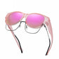📢😎 2025 New Polarized UV400 Protection Trendy Round Cat-eye Sunglasses 😺🕶️