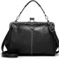💼2026 New Kattee Elegant Waterproof Women’s Leather Kiss-Lock Tote Handbag