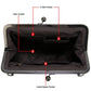 💼2026 New Kattee Elegant Waterproof Women’s Leather Kiss-Lock Tote Handbag