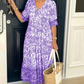 🌸Spring Sale 60% OF👗FV-neck cozy Bohemian Latest Style Dress