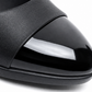 Wide Round Toe Comfort Wedge Pumps