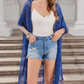 😍Women’s Oversized Knit Cardigan – Lightweight Crochet Tassel Kimono for Spring & Summer 🌸