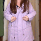 🎁🧥3-in-1 Plaid Waterproof Jacket for Women– Rain, Wind & Cold, All Covered