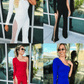 One Shoulder Rhinestone Jumpsuit