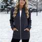 🔥HOT SALE - Round Neck Zipper Knitted Jacket