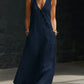 Button-Up Maxi Dress — Comfortable Minimalist Everyday Wear
