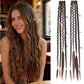🔥🆕 2026 Boho Dreadlock Clip-In Hair Extensions 🌿 – 20" Braided Hair with Beads & Charms(✨2Pcs)