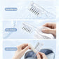💧Refillable Scalp Oil Applicator Comb with 7 Metal Massage Tips – Even Root Serum Distribution & Scalp Stimulation for Hair Care