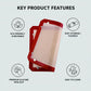 Transformable Snap‐Up Silicone Baking Mat