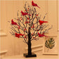 Limited-time Black Friday 🔥Vintage Glowing Tree With Electric Cardinal & Berries