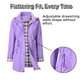 🎁🧥3-in-1 Plaid Waterproof Jacket for Women– Rain, Wind & Cold, All Covered