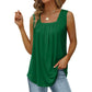 🔥Last Day Special Price £8.99!!🔥2025 Women's Square Neck Sleeveless Vest T-Shirt