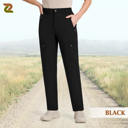 Unisex Stretch Active Flex-Waist Outdoor Utility Cargo Pants