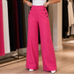Highline – Sailor-Button Wide-Leg Trousers