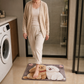 Non-Slip Quick-Dry Faux Plush Floor Mat