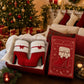 Plus Size Women Christmas Boots Heels Ankle Boots