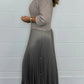 Women's solid color Jumper & Pleated Bottom Dress