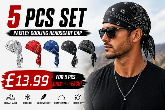 Unisex Breathable Skull Cap with Adjustable Ties