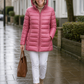 Detachable-Hood Packable Ultralight Puffer Jacket