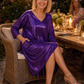 Danceable – Sequin V-Neck Pocketed Party Dress