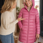 Detachable-Hood Packable Ultralight Puffer Jacket