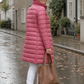 Detachable-Hood Packable Ultralight Puffer Jacket