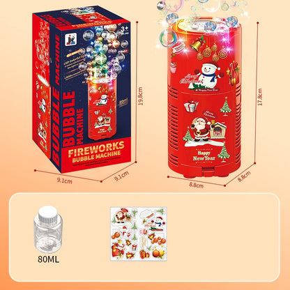 🥳Happy New Year🔥Light Up Bubble Maker