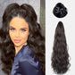 Realistic Curly Wig High Ponytail With Grip Clip