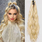 Realistic Curly Wig High Ponytail With Grip Clip