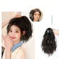 Realistic Curly Wig High Ponytail With Grip Clip