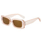 🔥6.99 straight down🔥Summer Simple Square-Frame Lightweight Sunglasses