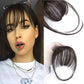 🎀Clip In Bangs 100% Human Hair Extensions Air Bangs