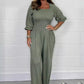 💖Limited Sale 50% OFF💖Women's Elastic Waist Summer Jumpsuit
