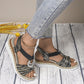 2024 New Design👡Women's Fashion Open-toe Wedge Sandals