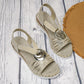 2024 New Design👡Women's Fashion Open-toe Wedge Sandals