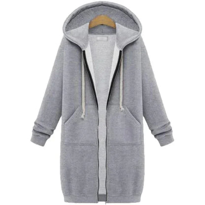 🌸Up to 49% OFF🔥Women's Long Hooded Sweatshirt