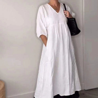 💕Limited Time 55% Off💕Women's V-neck Casual Dress